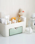 Double Layer Plastic Makeup Organizers Storage Box Cosmetic