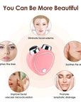 Portable Electric Face Lift Roller Massager EMS Microcurrent