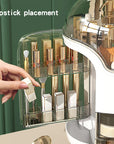 Luxury Desktop Cosmetics Storage Box Dust-proof Makeup