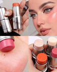 4 Colors Shimmer Water Light Highlighter Stick Blush