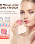 Portable Electric Face Lift Roller Massager EMS Microcurrent
