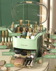 Luxury Desktop Cosmetics Storage Box Dust-proof Makeup