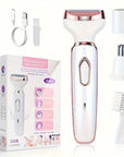 4 In 1 Electric Lady Shaver, Body Hair Removal Epilator