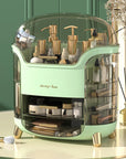 Luxury Desktop Cosmetics Storage Box Dust-proof Makeup