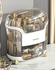 Luxury Desktop Cosmetics Storage Box Dust-proof Makeup